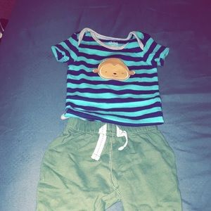 Money outfit with shoes size 3-6 months